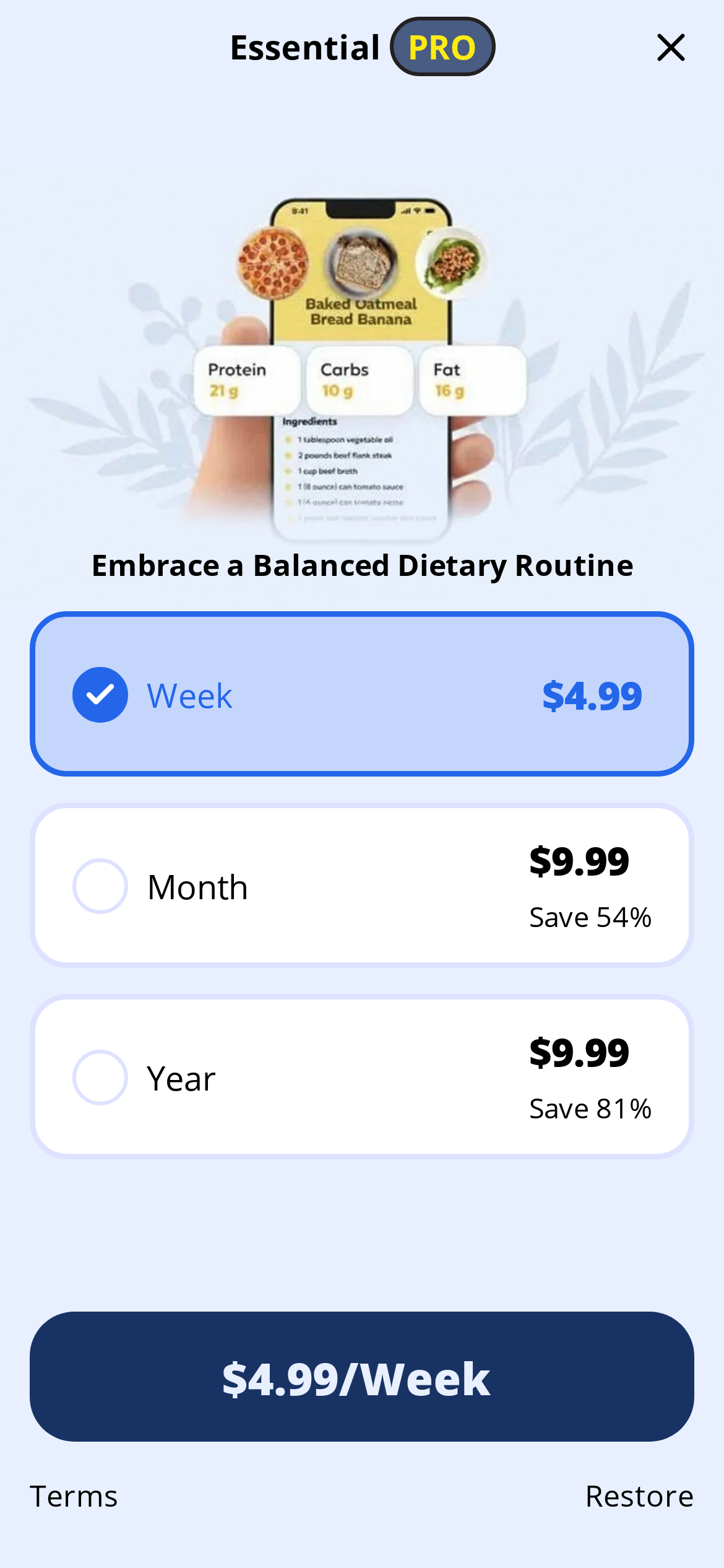 Essential - Healthy Lifestyle