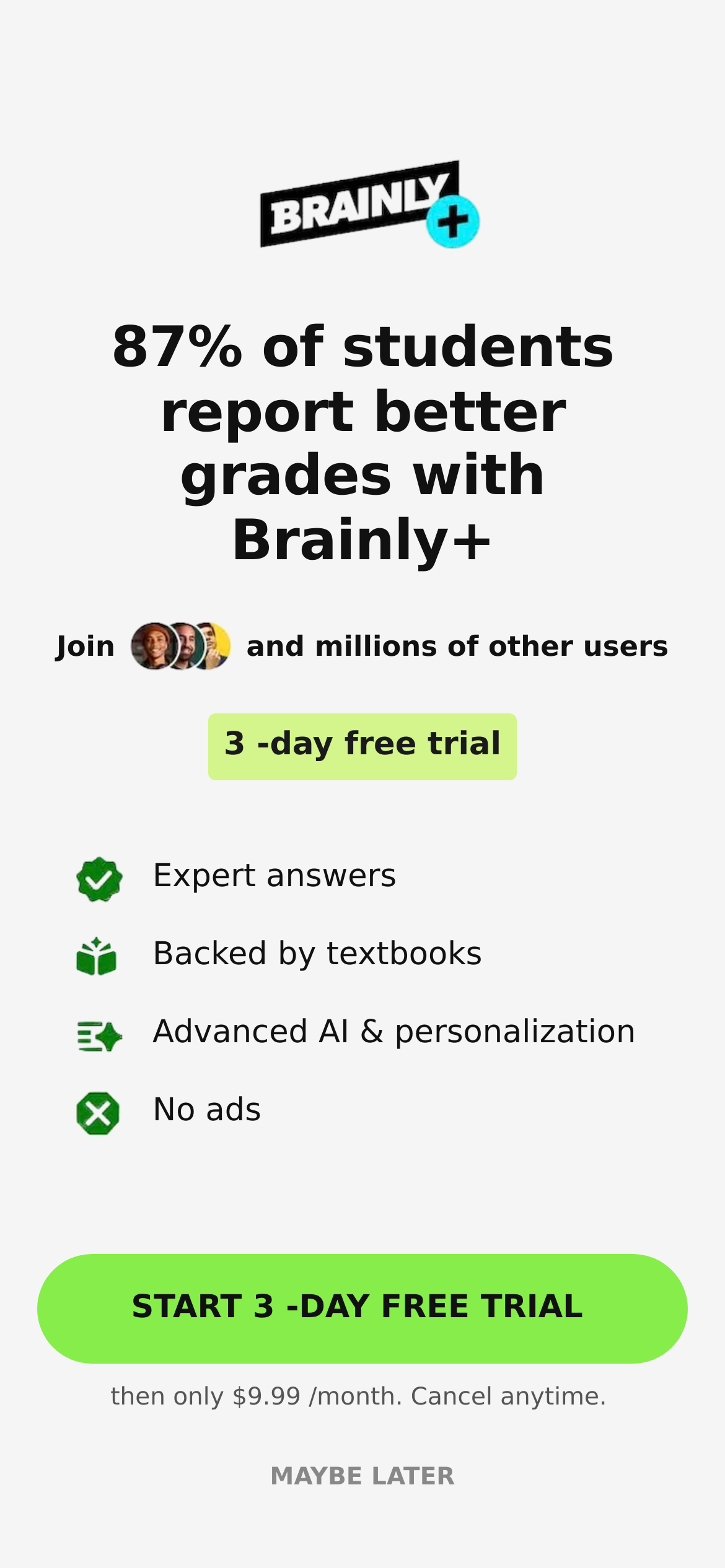Brainly: AI Homework Helper