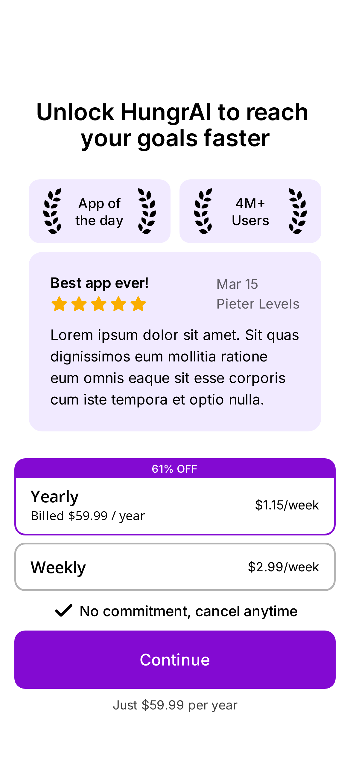 Design Your Trial | Single Page