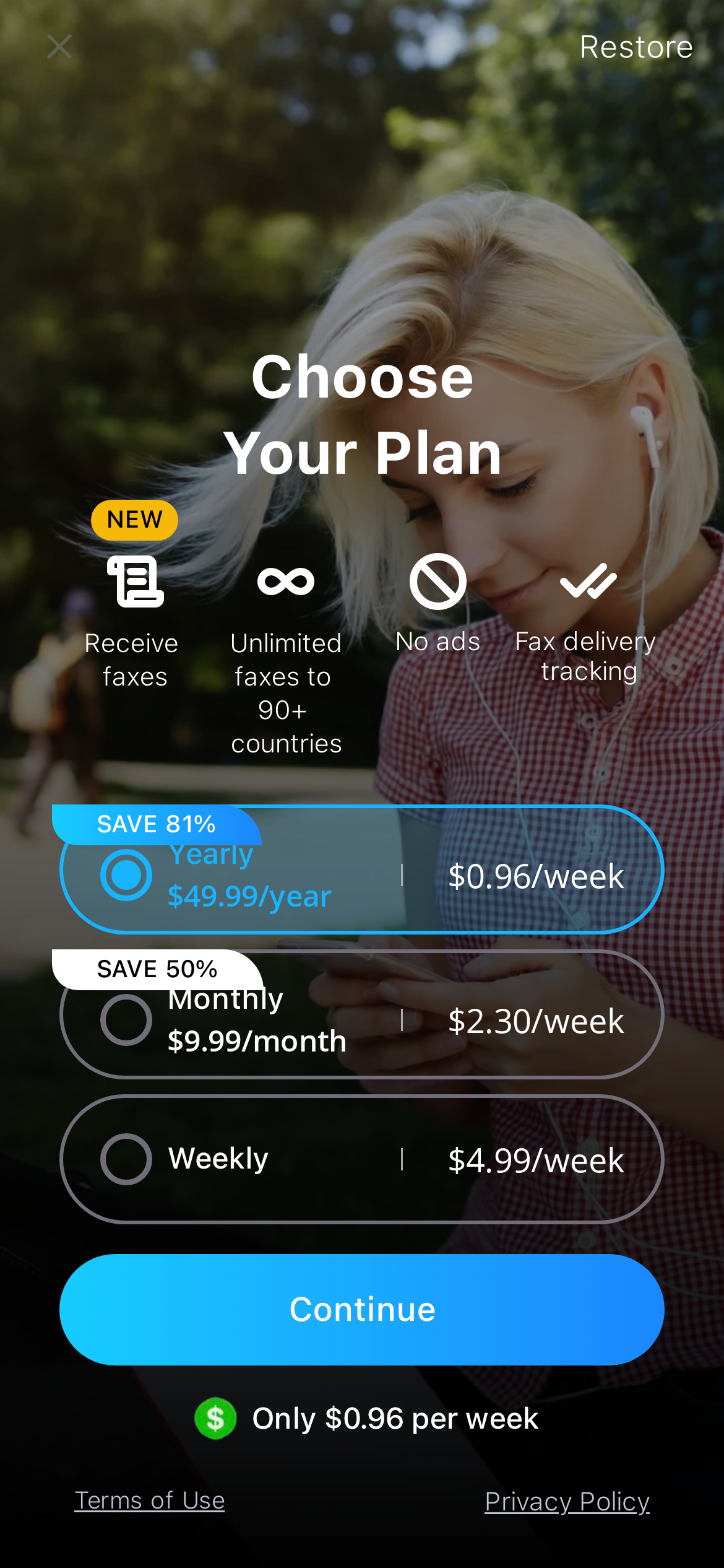 FaxFree: Send Fax From iPhone