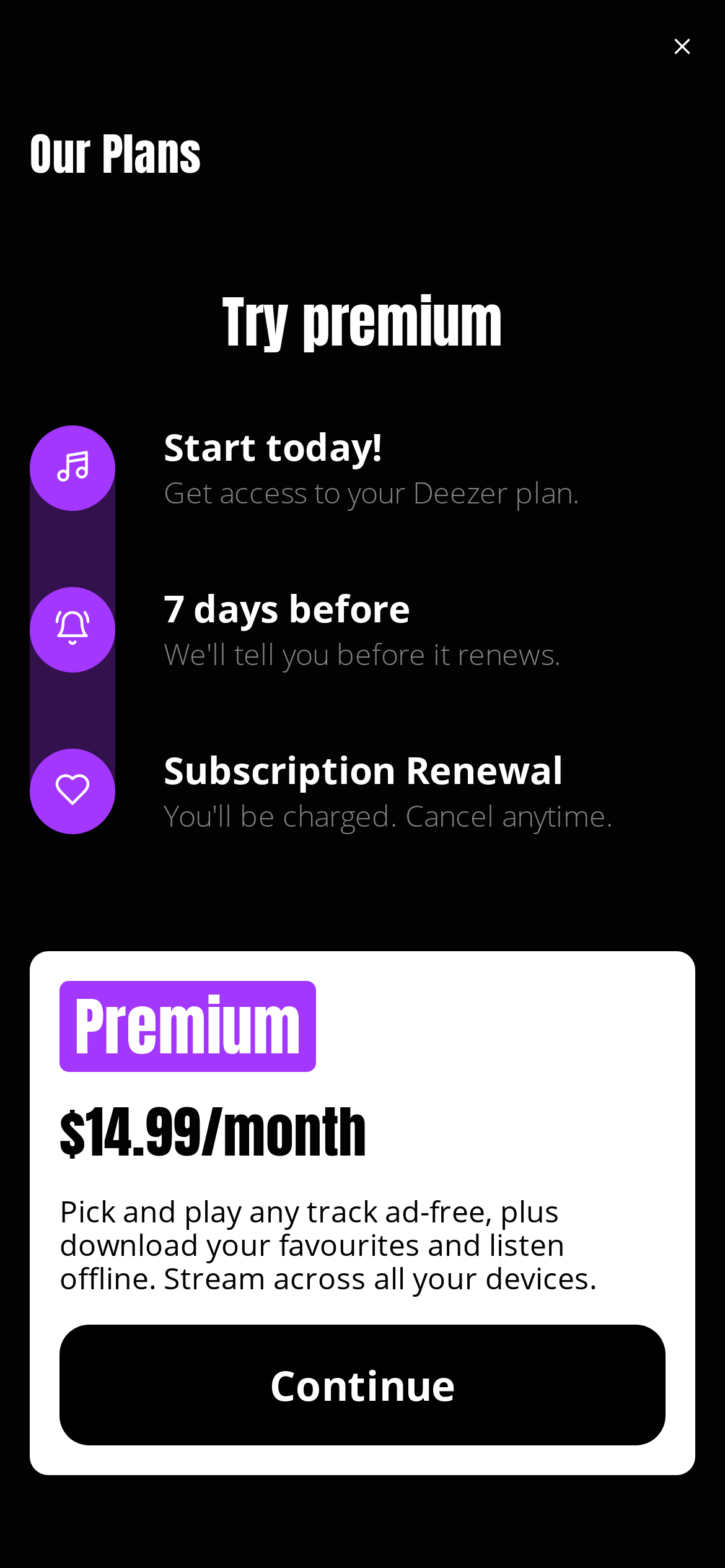Deezer: Music Player, Podcast