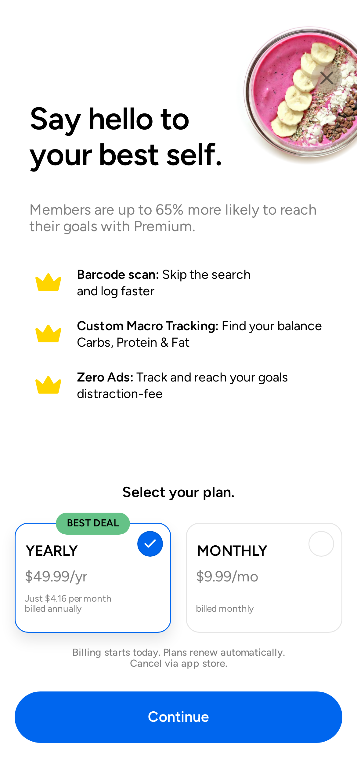 Calorie Tracker