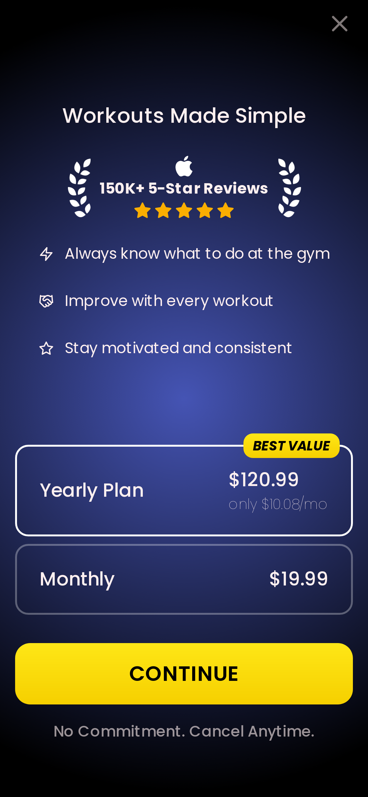 Gymverse: Gym Workout Planner 