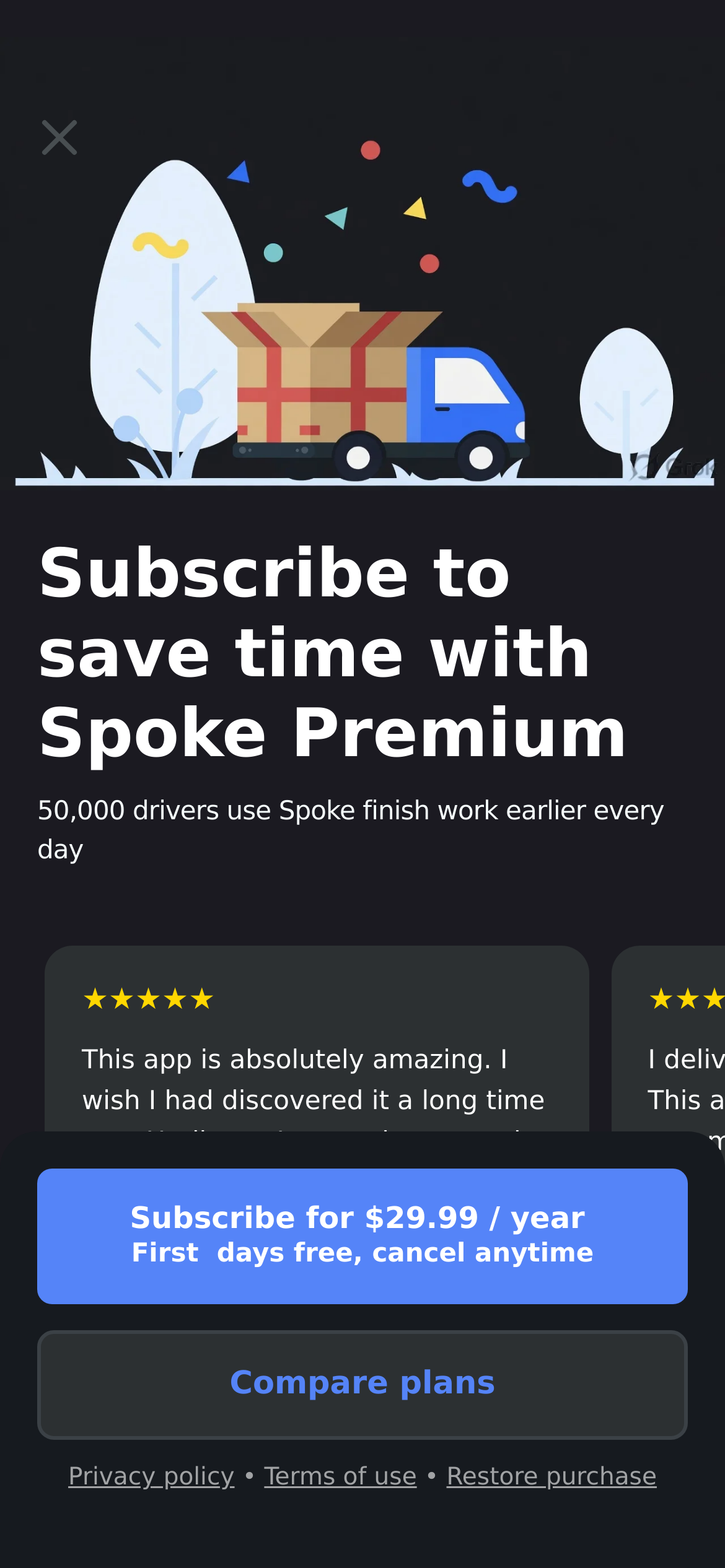 Spoke Route Planner