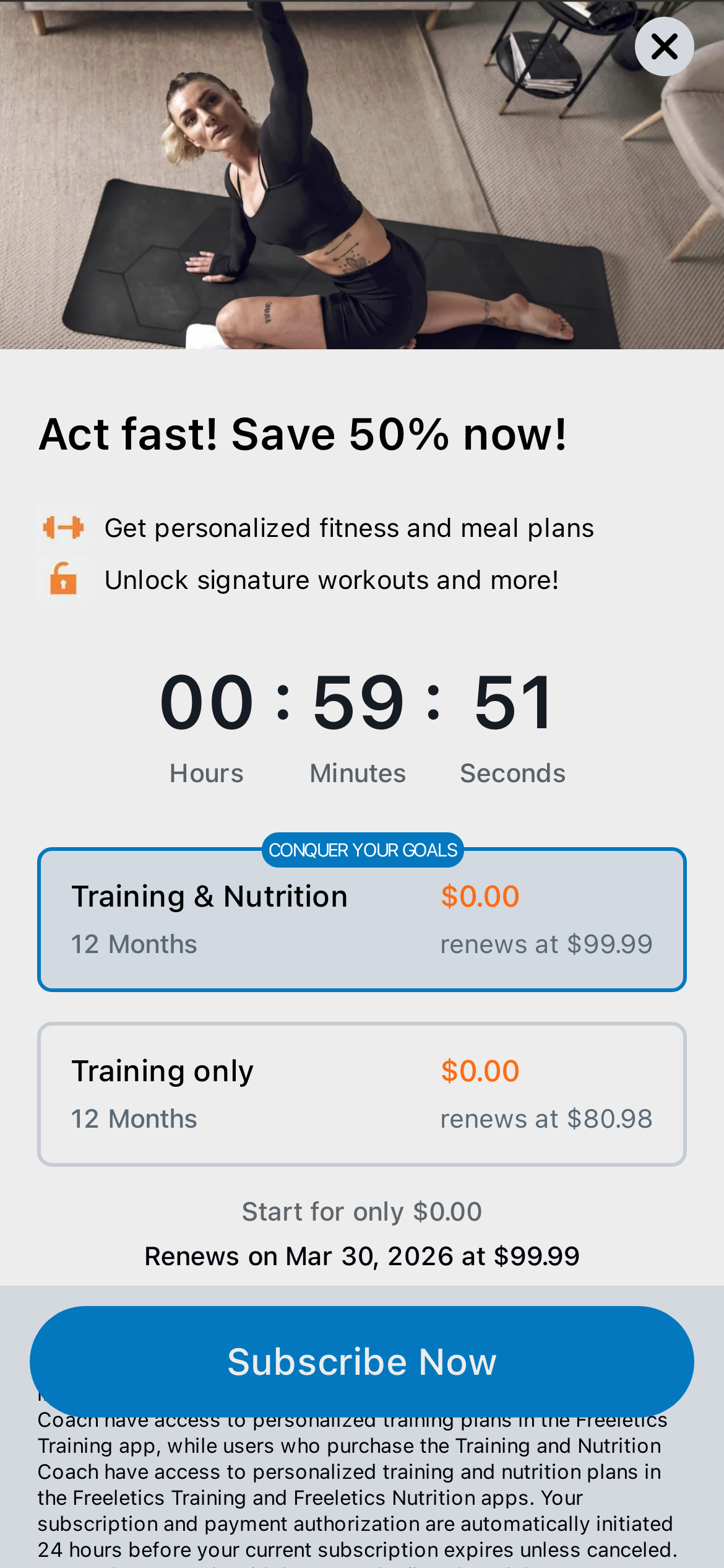 Freeletics: Workouts & Fitness